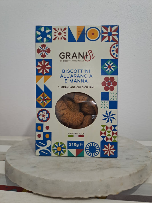 Biscotti all'Arancia e Manna