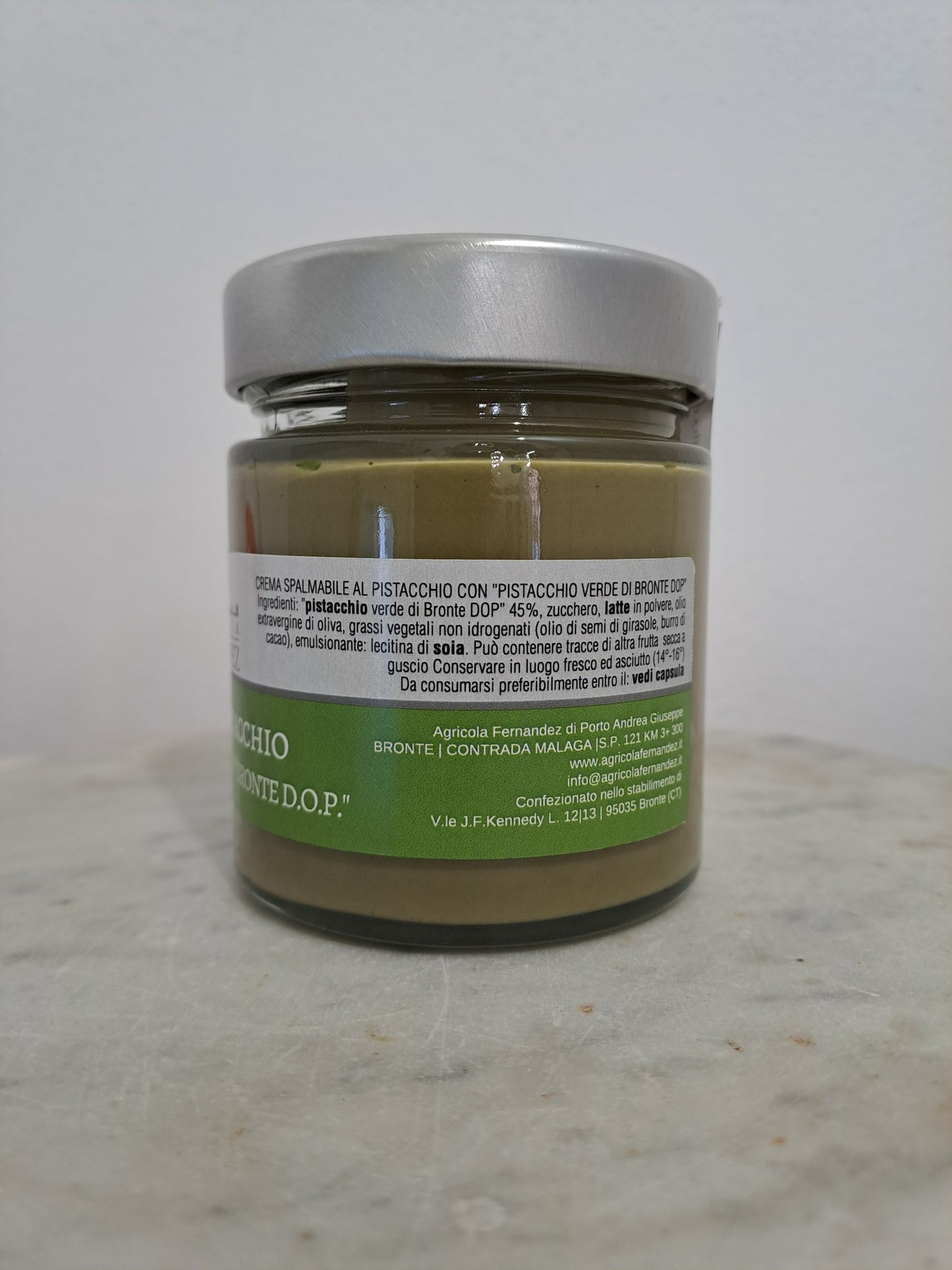 Crema spalmabile al Pistacchio di Bronte DOP