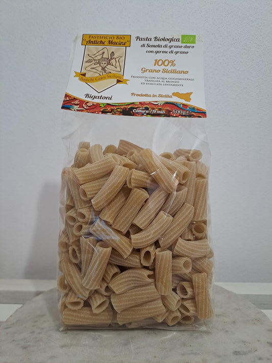 Pasta di Grano Duro Siciliano - Rigatoni