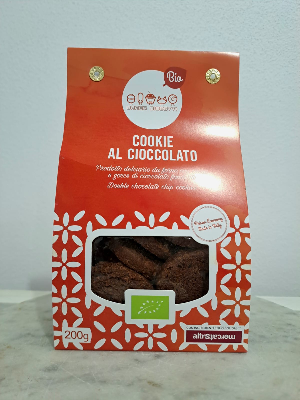 Cookies al cioccolato BIO